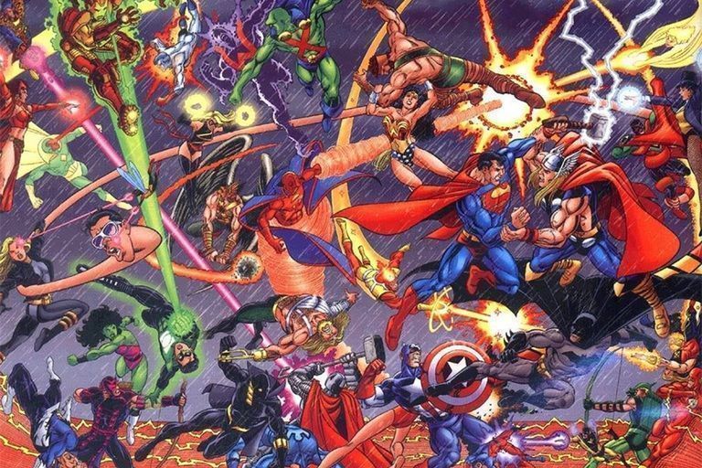 DC vrs Marvel en el cine.