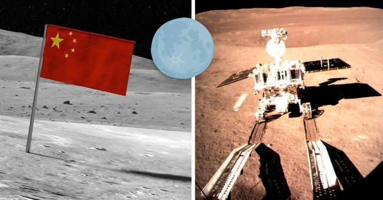 China se convierte en el segundo país en la historia en plantar su bandera en la luna