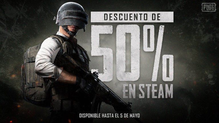 PUBG tendrá un 50% de descuento en Steam por tiempo limitado