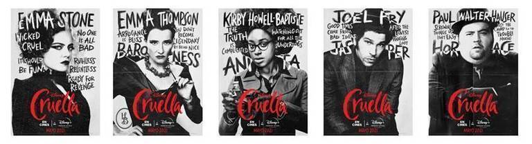 “En cuanto te pones este salvaje cabello blanco y negro, este increíble maquillaje y este vestuario verdaderamente único… te sientes como Cruella de Vil.  