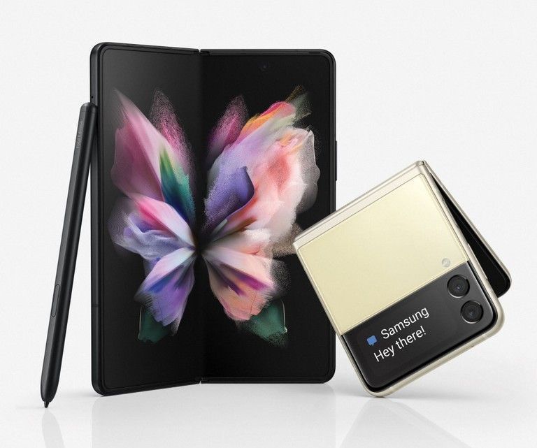 El próximo capítulo en innovación móvil:    despliegue su mundo con Galaxy Z Fold3 5G y Galaxy Z Flip3 5G