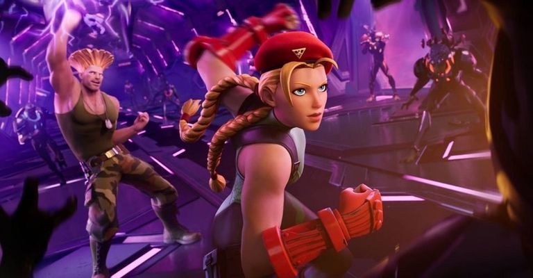 Cammy y Guile de Street Fighter se unen a Fortnite