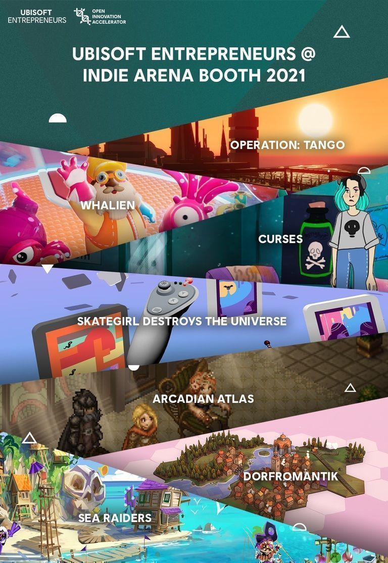 Ubisoft® lleva 7 Estudios Indie al Indie Arena Booth Online 2021 @ gamescom