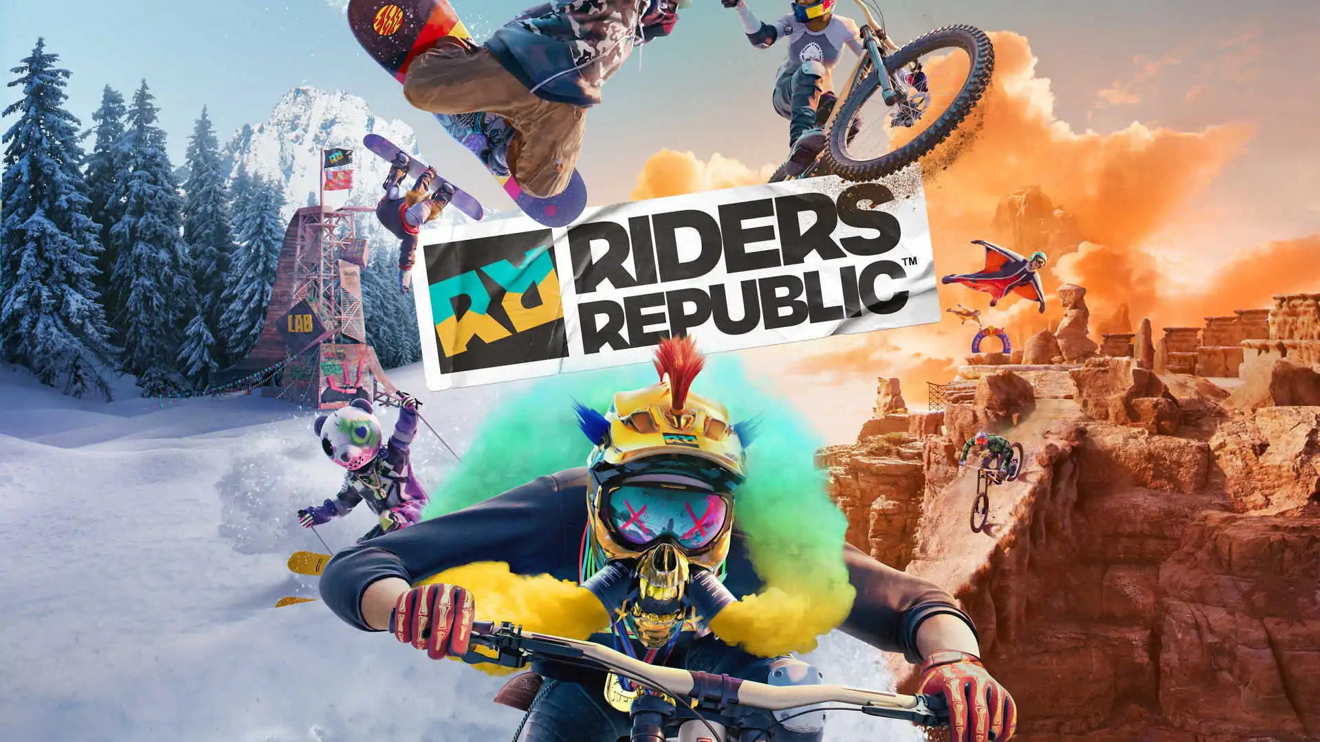 El Play Day en pc de Riders Republic™ estará disponible el 12 de octubre en exclusiva por bisoft Connect PC
