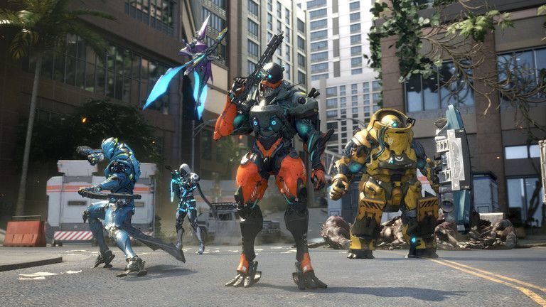 Armaduras futuristas y bestias prehistóricas se encuentran en Exoprimal™, el nuevo juego de Capcom