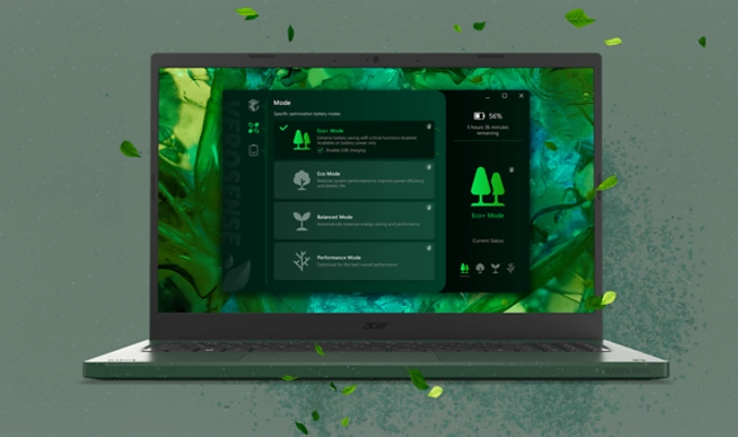 Hay una laptop amigable con el medio ambiente que conecta contigo