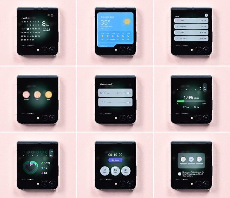 Cómo aprovechar al máximo tu Galaxy Z Flip5 con Flex Window
