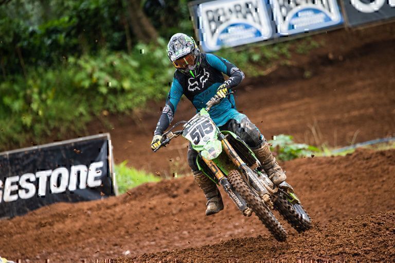 Equipo Kawasaki domina el Campeonato Nacional de Motocross con pilotos en los tres primeros lugares