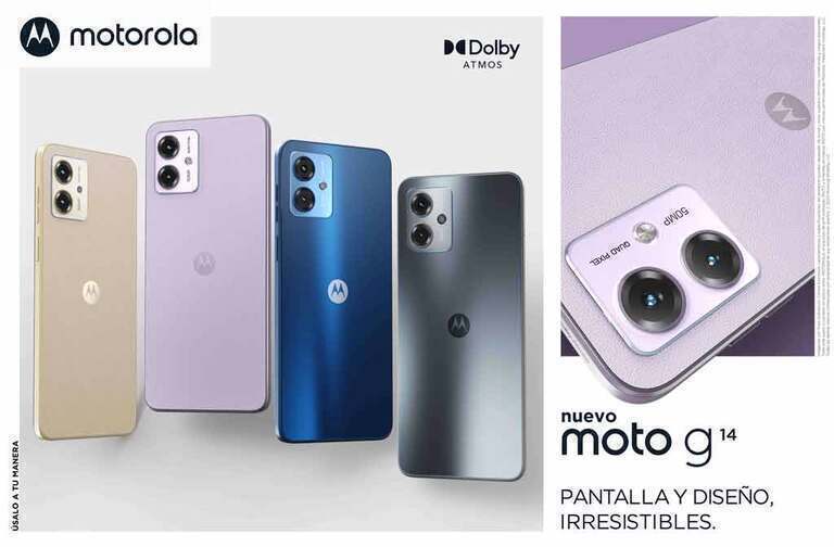 Motorola lanza en Costa Rica el nuevo moto g14, con pantalla Full HD+, cuero vegano y sonido estéreo envolvente
