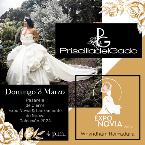 Diseñadora de modas costarricense Priscilla del Gado estrena y cierra EXPONOVIA 2024
