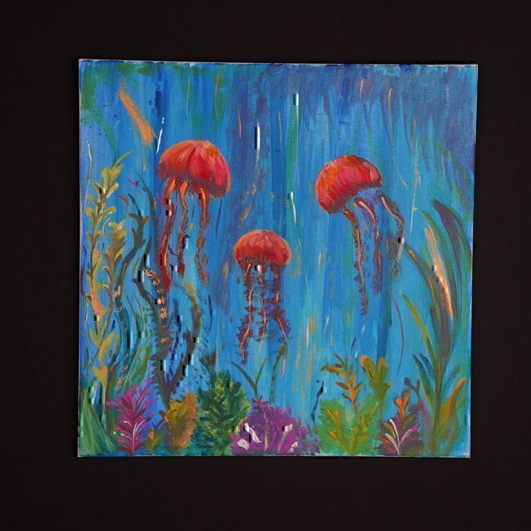 World Vision muestra al público las obras de arte que hacen los niños y adolescentes que reciben apoyo