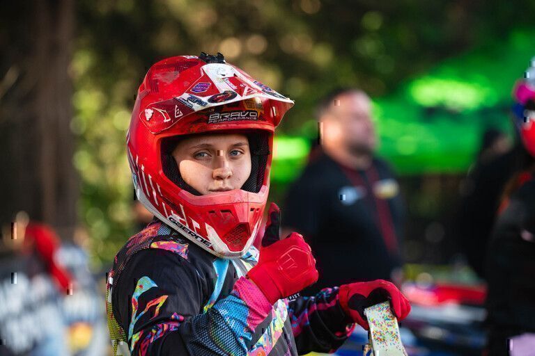 María Paula Saborío es la ganadora de la tercera fecha del Campeonato Nacional de Motocross 2024