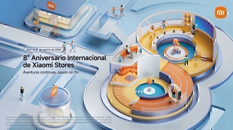 Xiaomi cumple 8 años y celebra sus logros con promociones y actividades especiales para sus usuarios