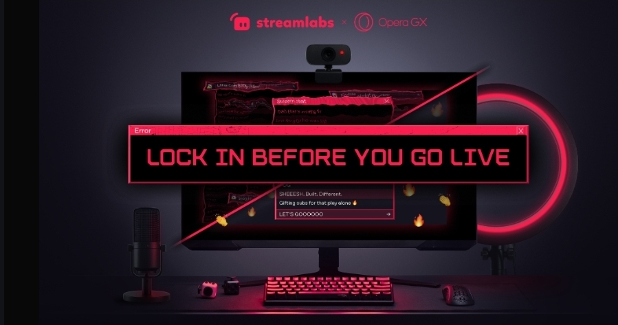 Tu stream, tus reglas: Opera GX lanza el nuevo Modo Streaming, totalmente personalizable y privado