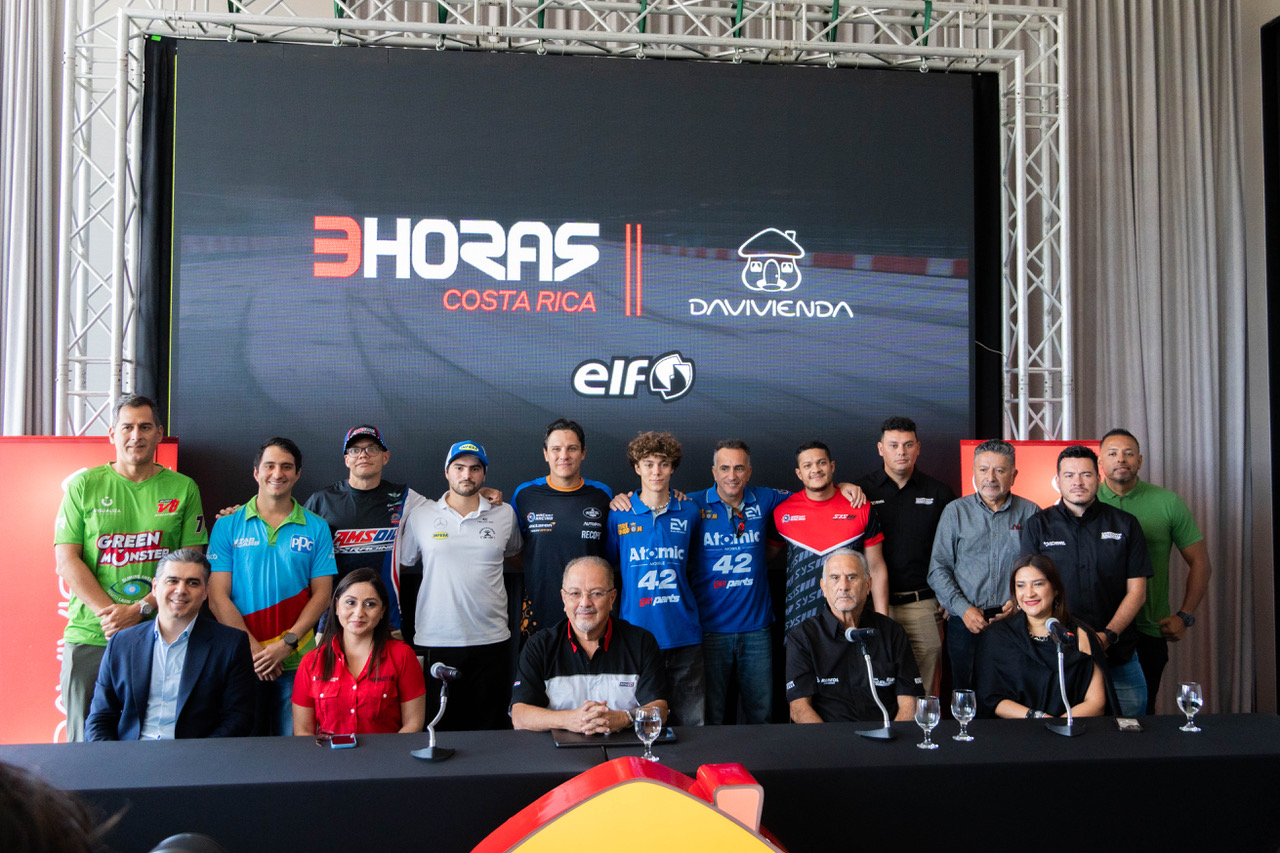 Presentados pilotos y detalles de las 3  Horas de Costa Rica