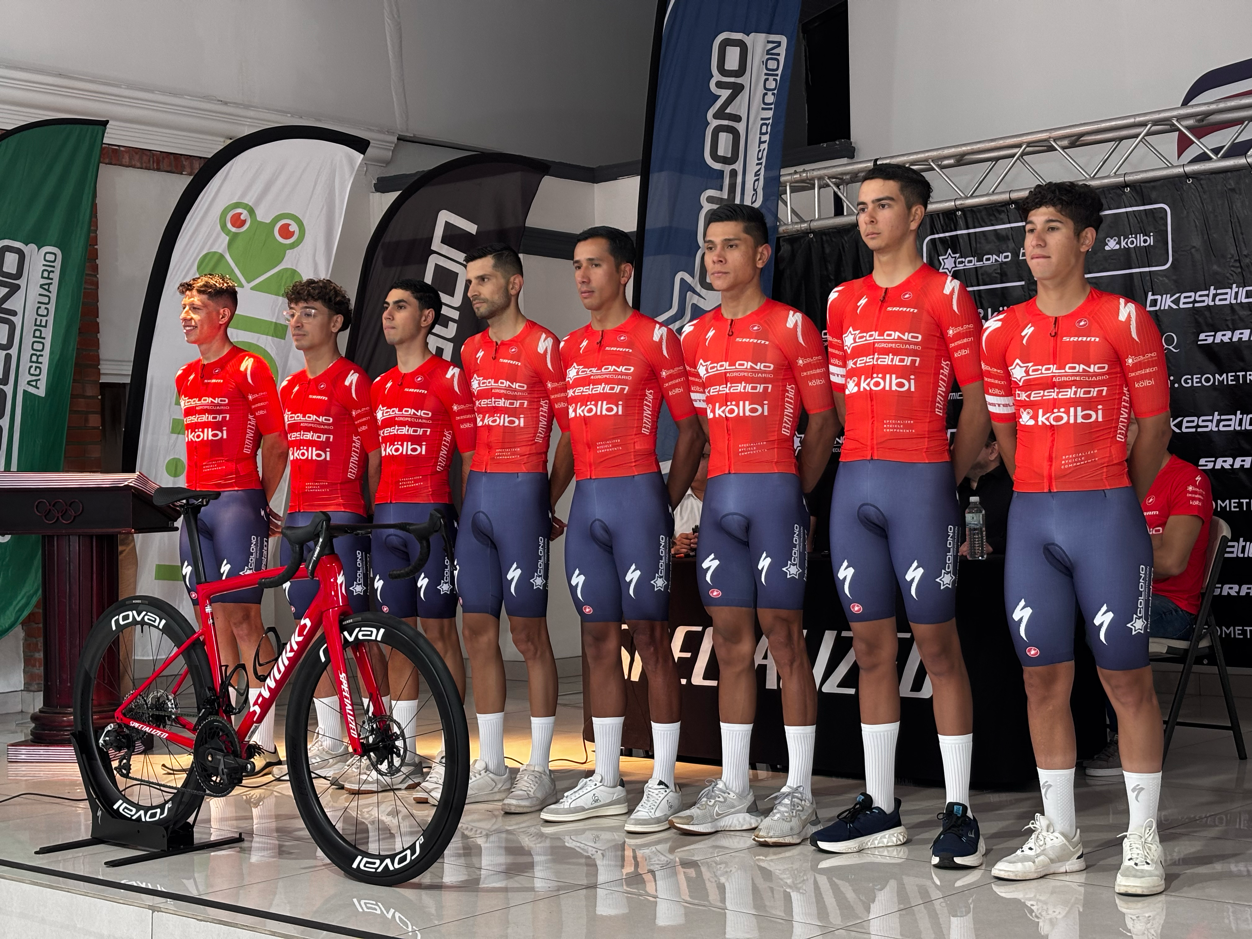 Colono Bikestation kölbi anunció su equipo para la Vuelta a Costa Rica 2025