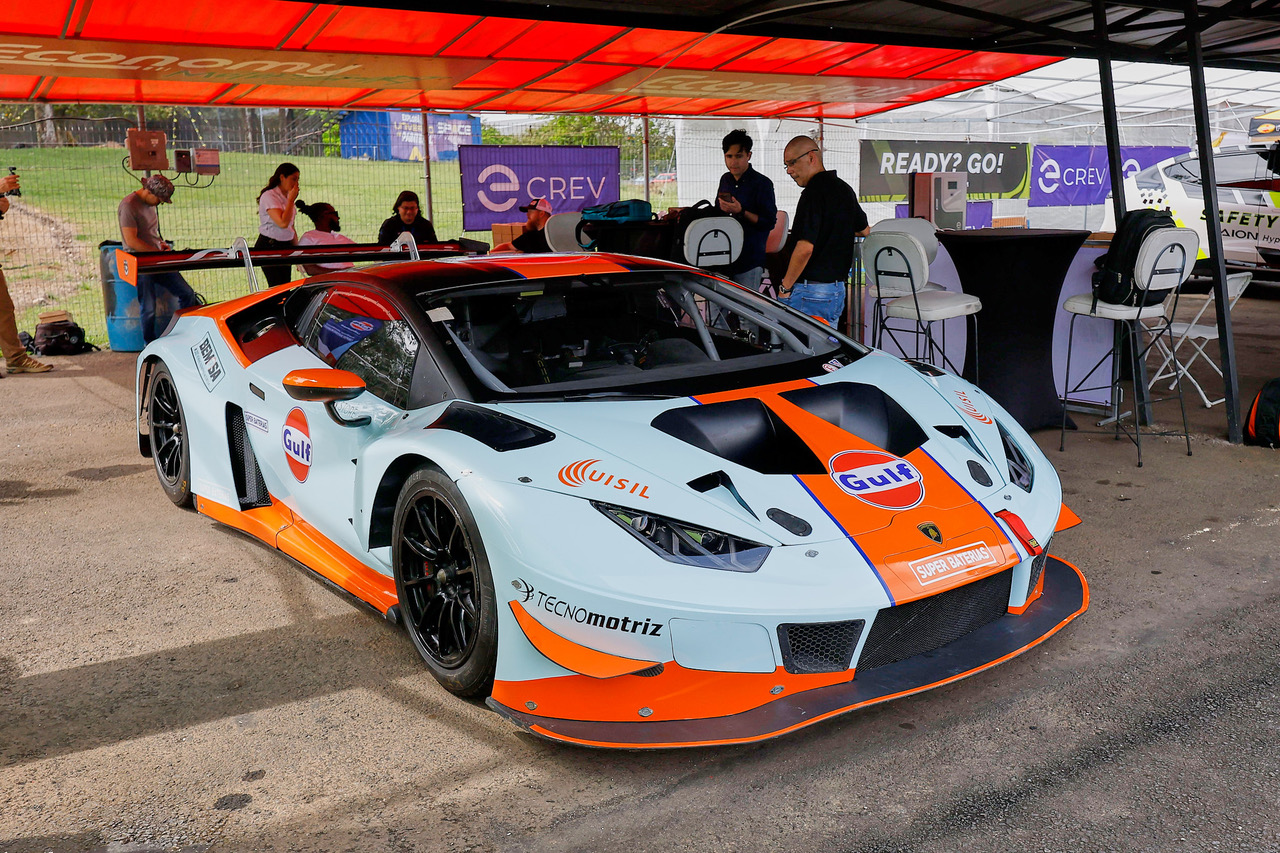 Ortega y Hernández listos para Las 3 Horas de Costa Rica con el Lamborghini Huracán y el icónico livery de Gulf