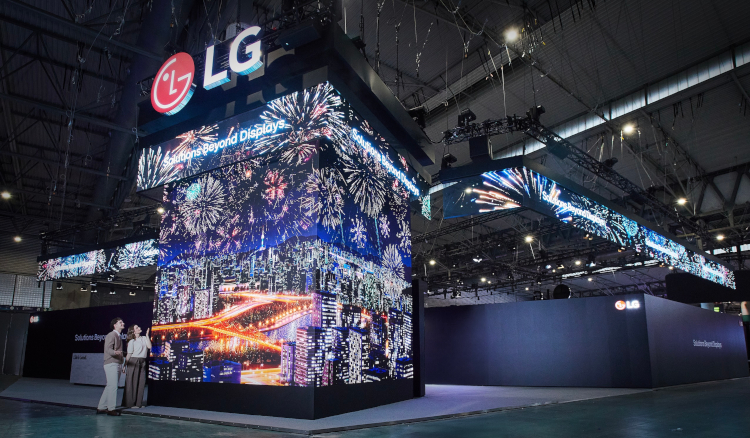 LG presentó soluciones de display y software para empresas