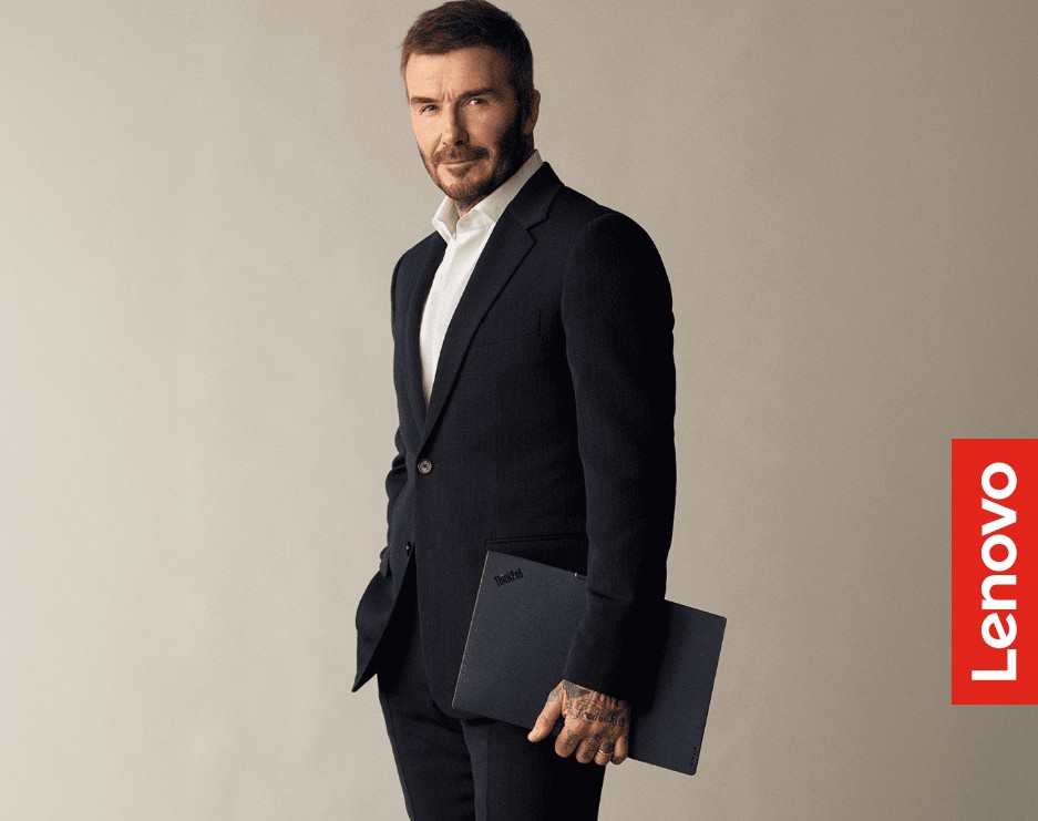 Lenovo anuncia alianza global con David Beckham