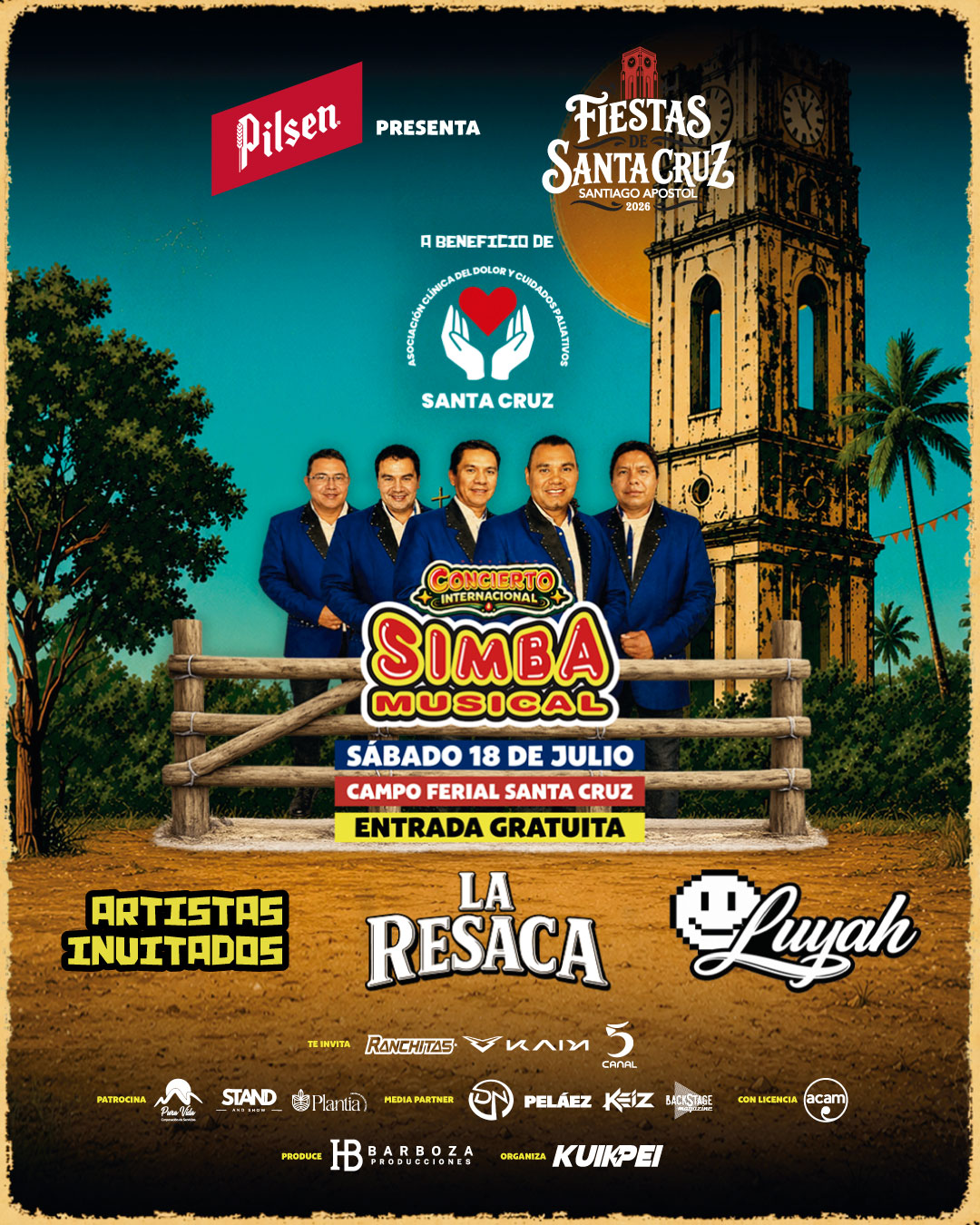 SANTA CRUZ DA INICIO ESTE FIN DE SEMANA A LAS TRADICIONALES FIESTAS DE SANTIAGO APÓSTOL