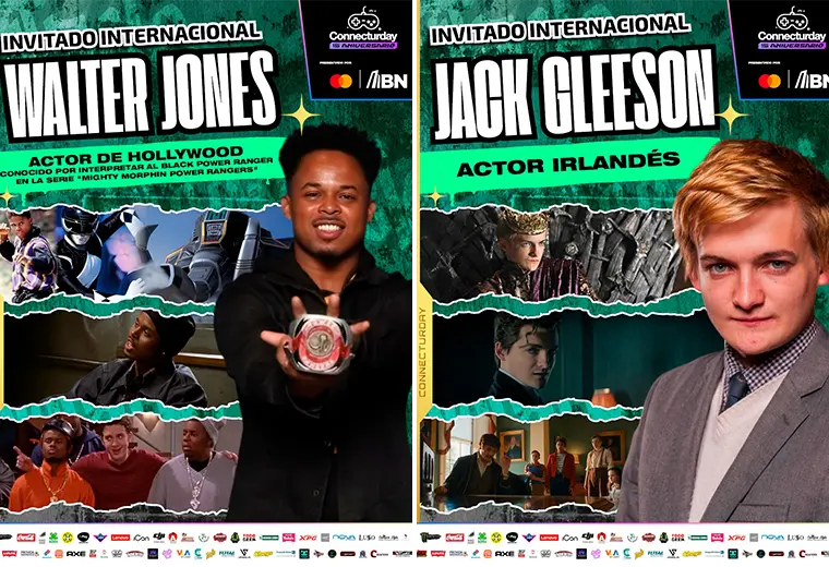 Zach Roerig, de The Vampire Diaries, y Walter Jones, el Black  Ranger original de Power Rangers, llegan a Connecturday 2026