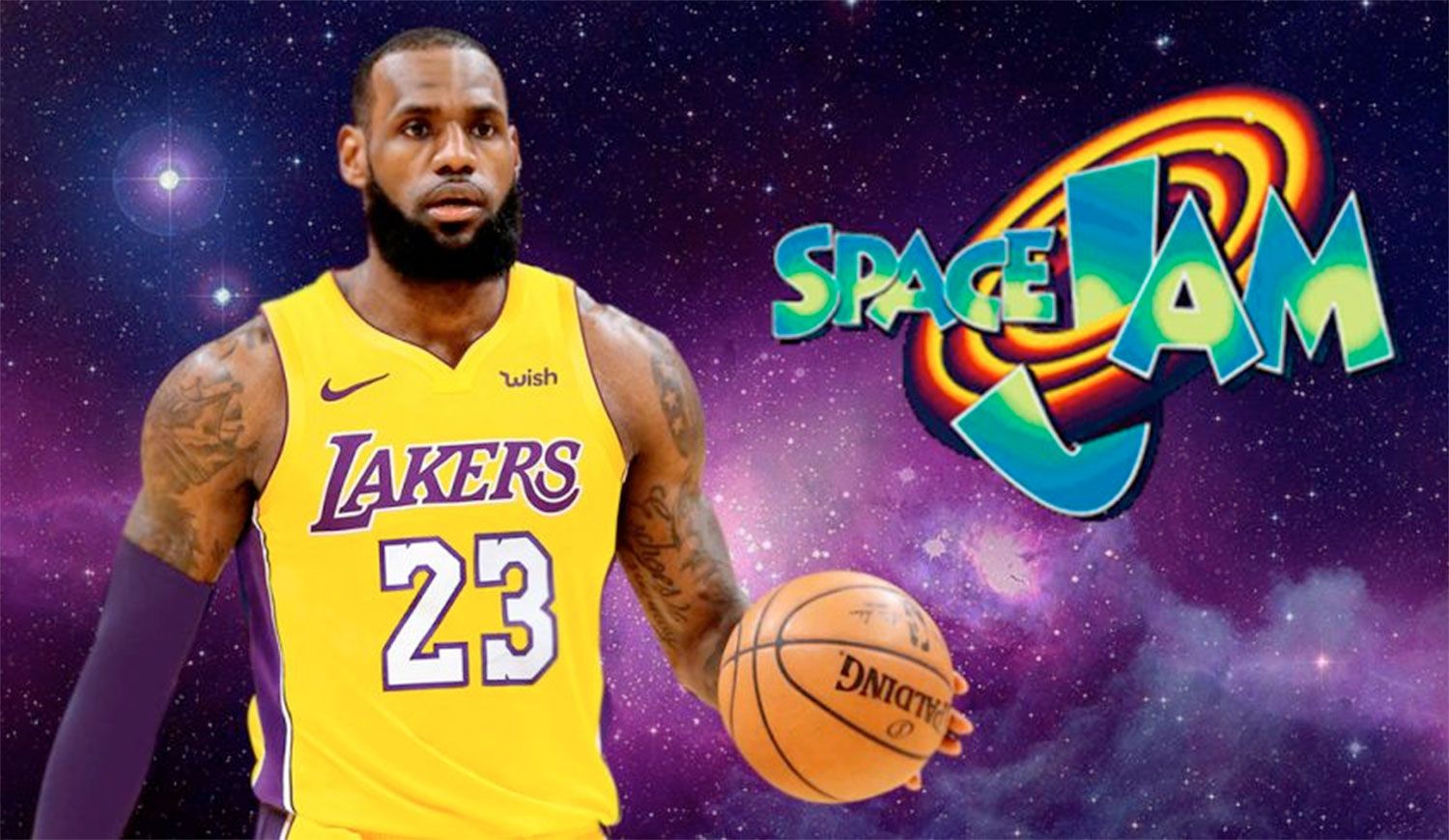 La estrella de Los Ángeles Lakers LeBron James será el protagonista de Space Jam 2