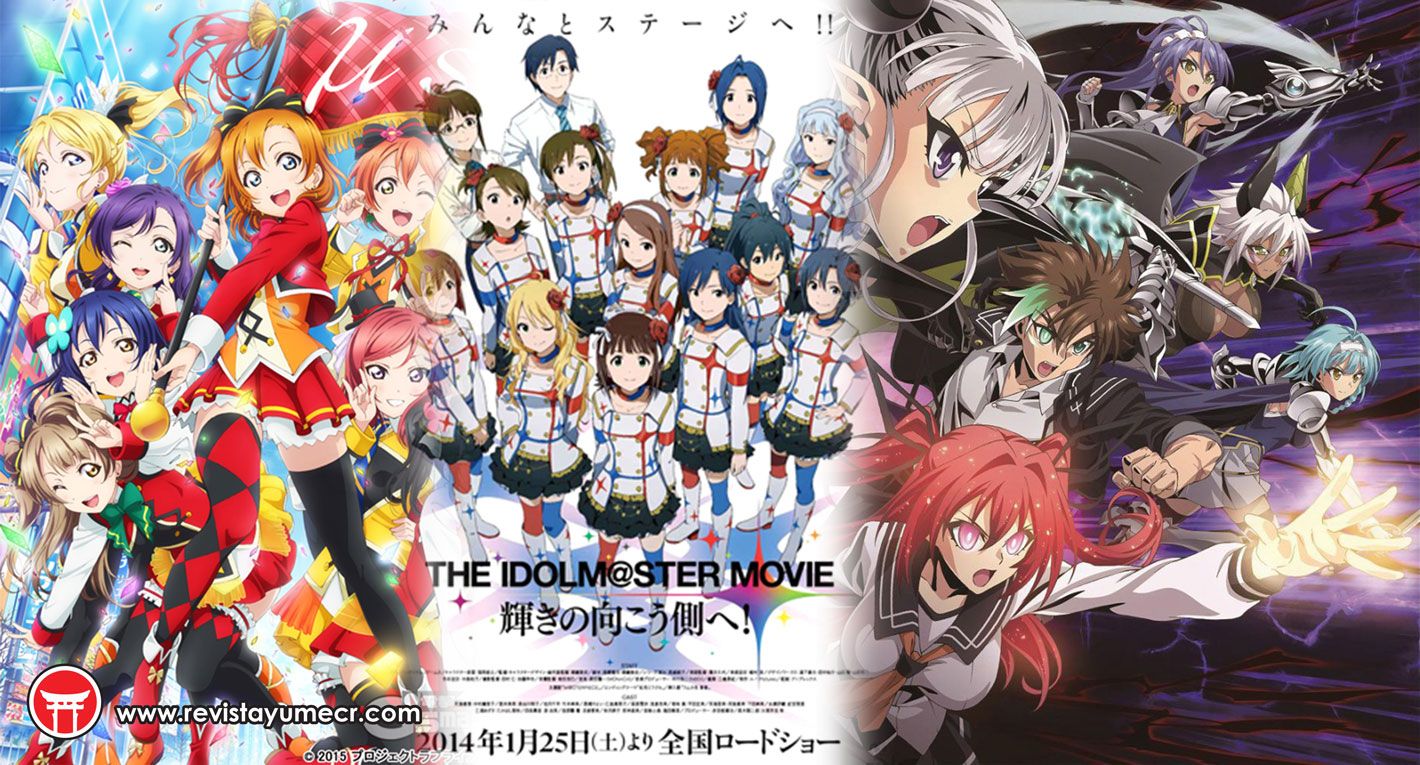 Love Live!, The IDOLM@STER y Shin Maou no Testament en lo más destacado del día