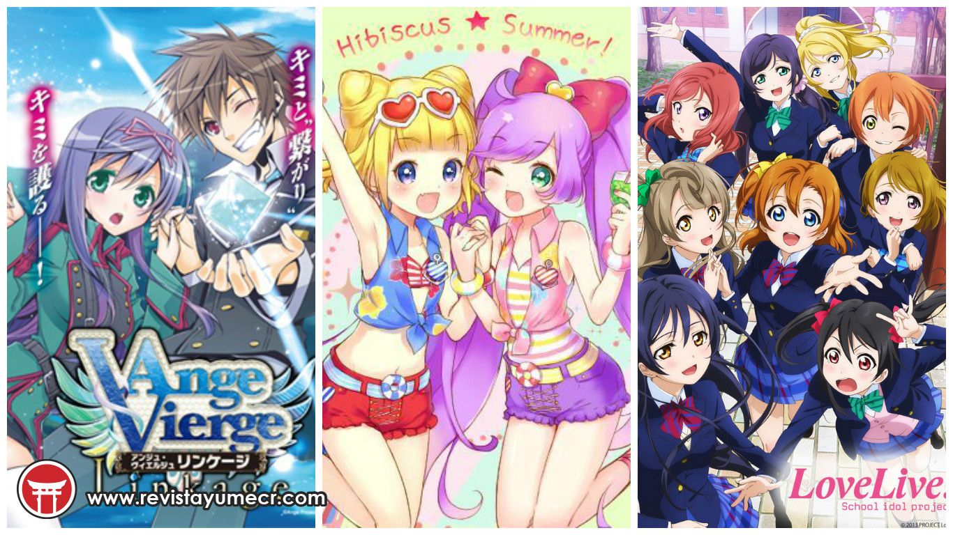 Noticias anime – Ange Vierge, Mahou Tsukai Precure!, Love Live! y más