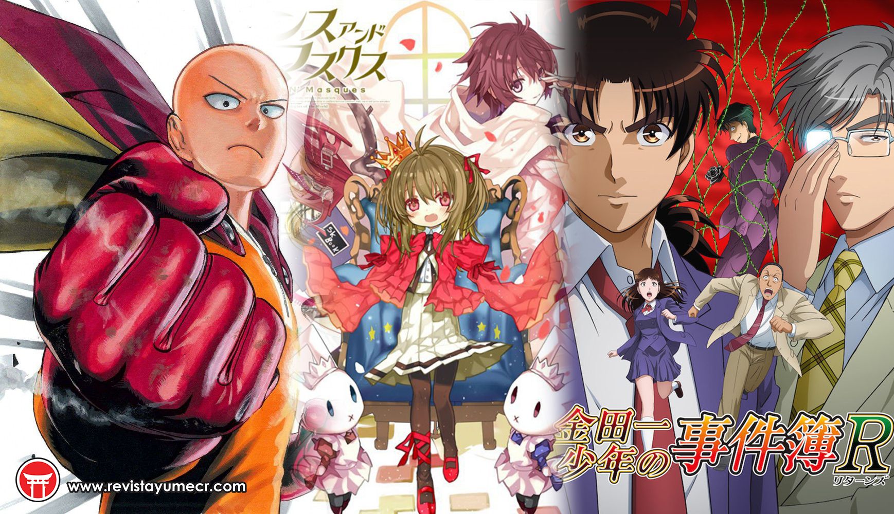 Lance N’Masques, Nisekoi, One Punch Man y más en lo más destacado del día – Parte 1