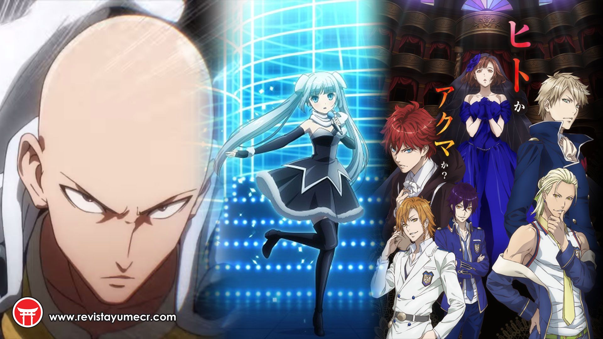 One-Punch Man, Miss Monochrome y más en los anuncios del día