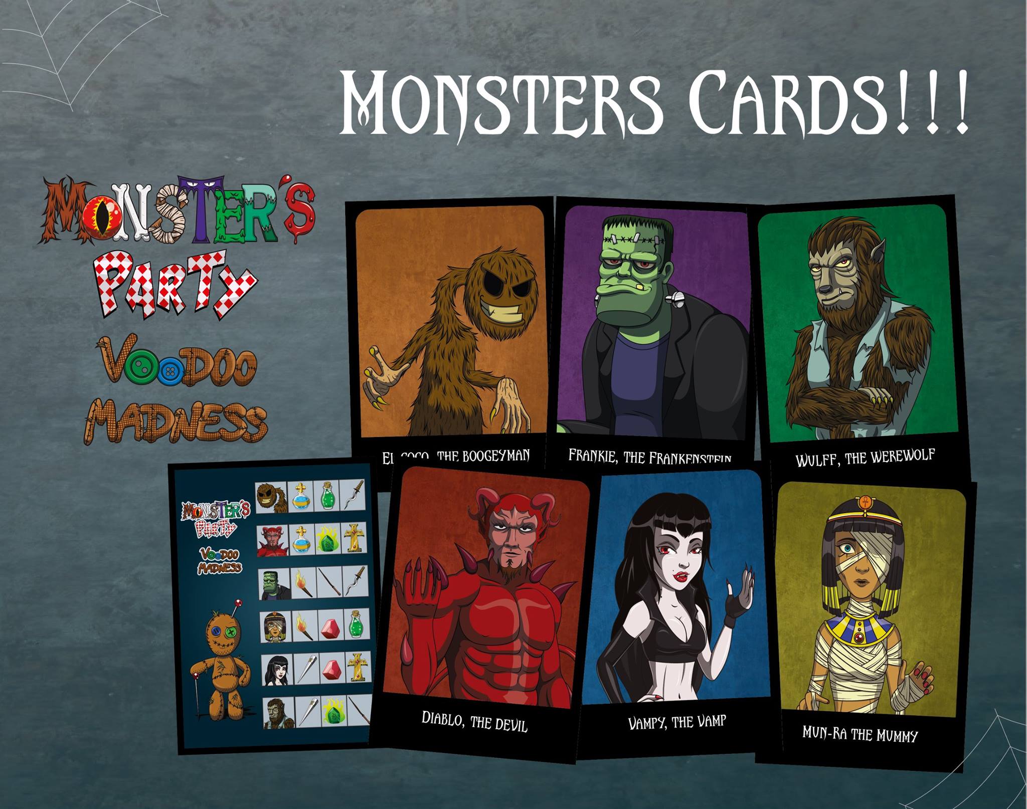 Monsters Party: Voodoo Madness lanzará su Kickstarter este mes de Febrero