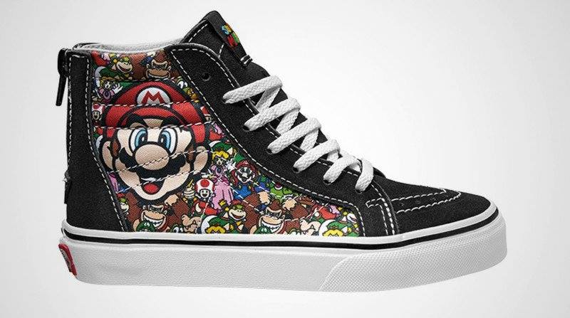 Nintendo y Vans nos traen su nueva línea de zapatos deportivos