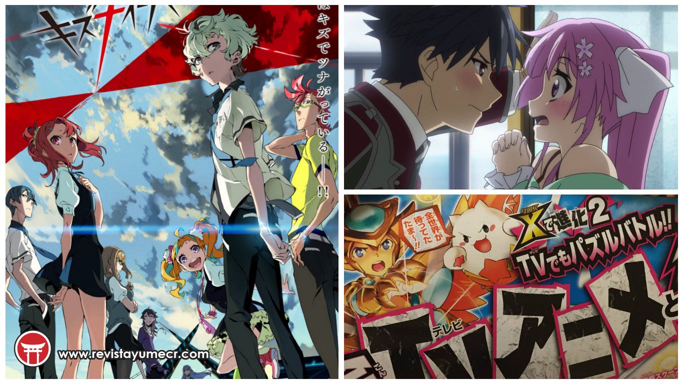 Noticias anime – Hundred, Kiznaiver, Puzzle & Dragons X y más