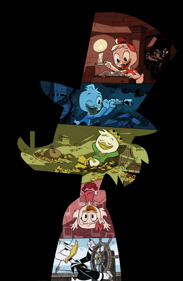 Revelado el equipo creativo y nuevo arte de la serie de Ducktales