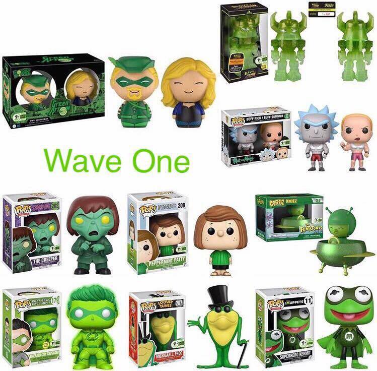 Anunciada la primer «ola» de Funko para la Emerald Comic-Con 2017