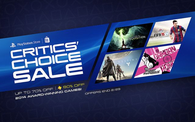 PlayStation anuncia su Critics’ Choice Sale
