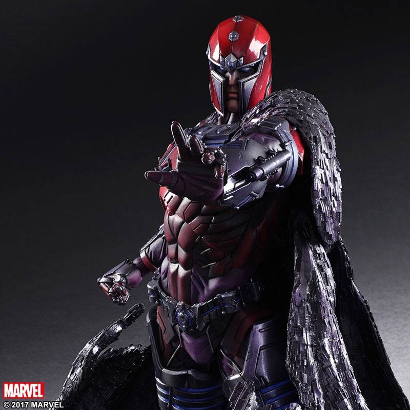 Play Arts Kai se luce con esta figura de Magneto