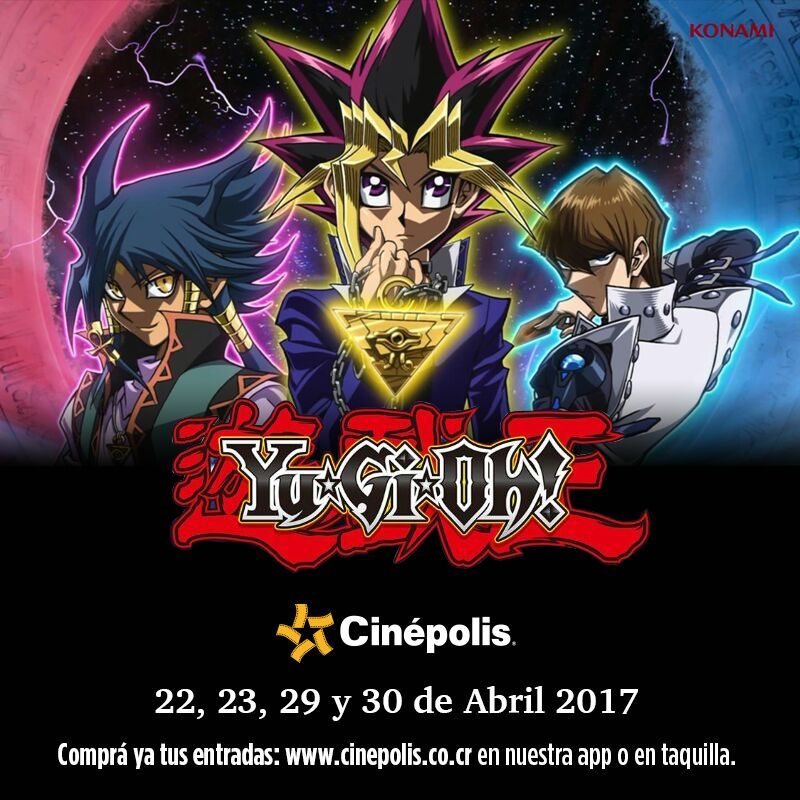 Yu-Gi-Oh! Dark Side of Dimensions ya tiene fecha en Costa Rica