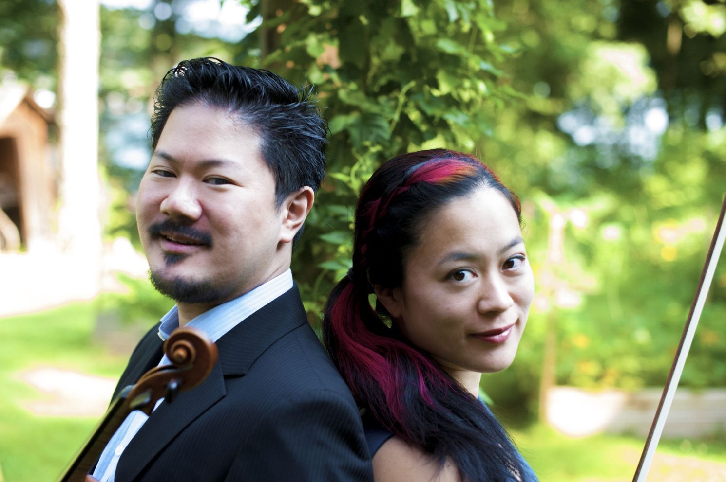 Dúo de violinistas japoneses darán concierto gratuito en el Auditorio Nacional