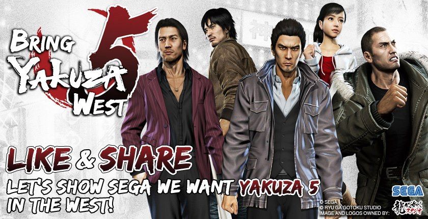Yakuza 5 incluirá todo el contenido extra lanzado en Japón para Occidente
