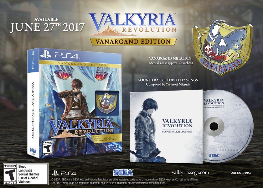Valkyria Revolution llegará el 30 de junio a Occidente