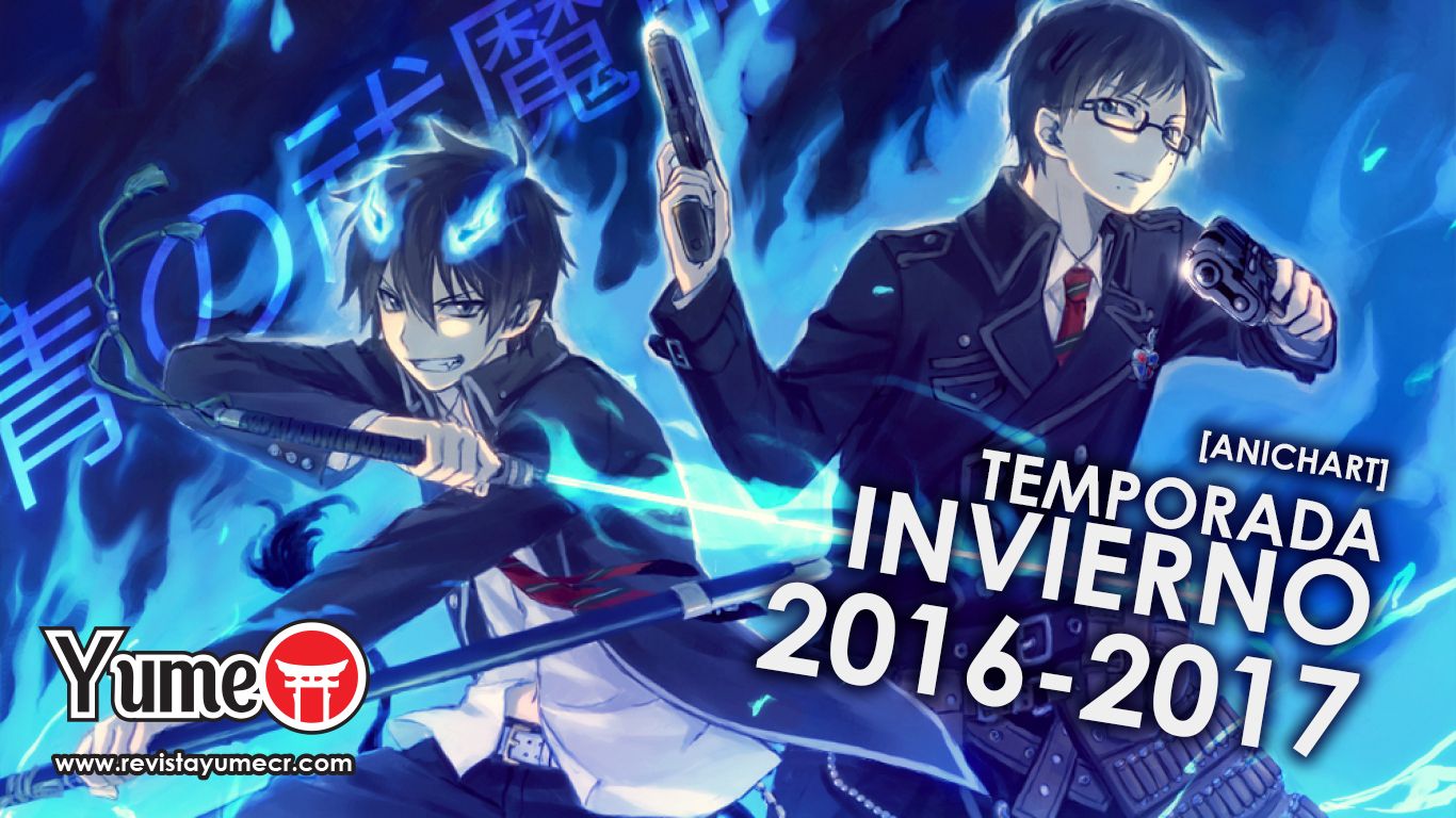 [ANICHART] Estos son todos los animes que te trae la Temporada de Invierno 2016-2017