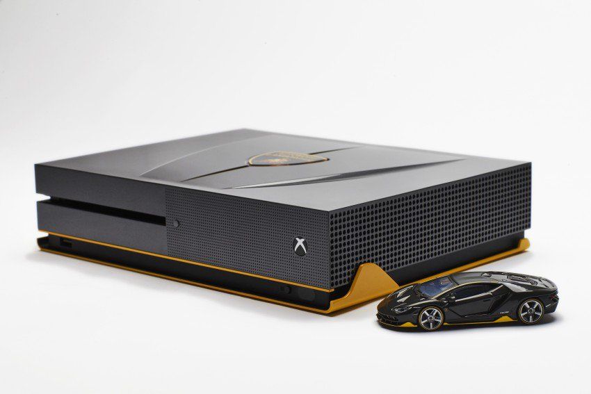 Mira este hermoso Xbox One S inspirado en un Lamborghini