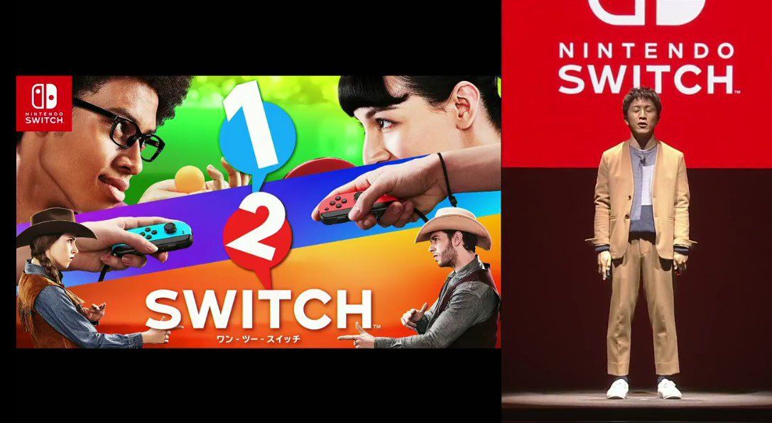 1-2-Switch es el juego de Nintendo que evitará que veamos la pantalla