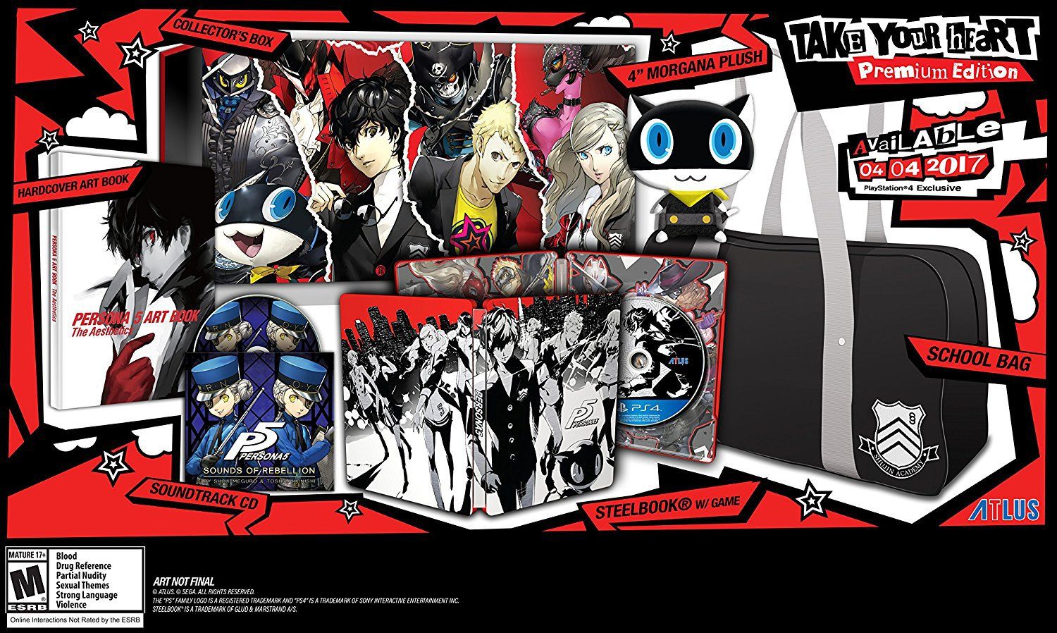 Hay problemas con la edición de colección de Persona 5