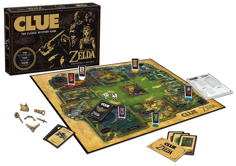 The Legend of Zelda tendrá una colaboración con el juego de mesa Clue