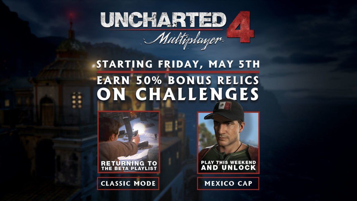 Está de regreso el Classic Mode en el multijugador de Uncharted 4