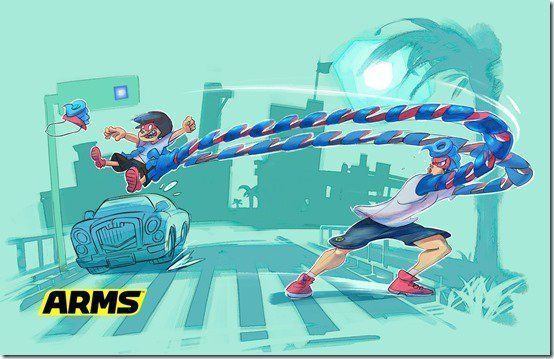 Mira este nuevo clip de Spring Man en ARMS