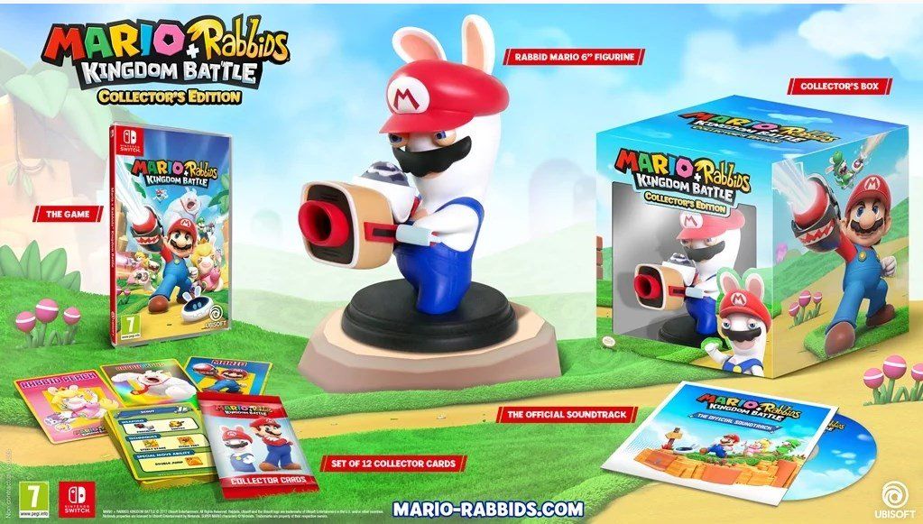 Mira la edición de colección para Mario + Rabbids Kingdom Battle