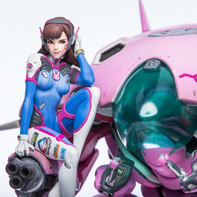 ¿Ya viste esta increíble figura de D.Va de Overwatch?